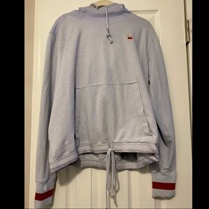 REI light weight hoodie. Light blue